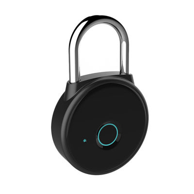 quality  XMM-S04 USB Charger Aluminum Steel Waterproof alloy+Stainless Fingerprint Smart GYM Locks Electronic Biometric Thumbprint Padlock For Door Room factory