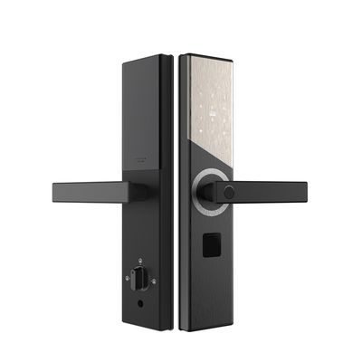 quality  40-100mm Intelligent Automatic 4 Alkaline Battery Card Key Password Fingerprint Lock factory