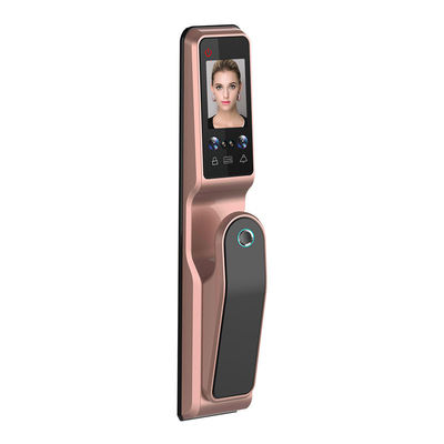 Full Automatic Smart Door Lock With Digital Smart Password Camera Fingerprint Tuya Wifi Locks Electronic Door Lock H10-P