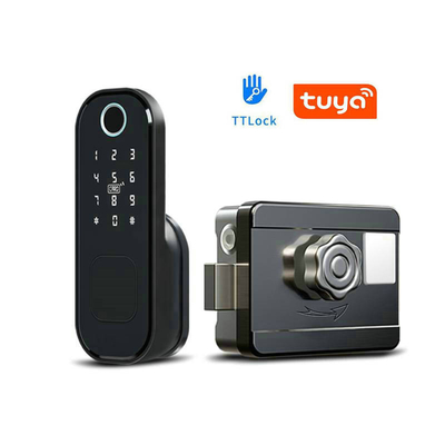 Home Hotel Apartments Office Home security lock cerradura inteligente Tuya TTlock wifi fingerprint electric digital smart fingerprint door lock