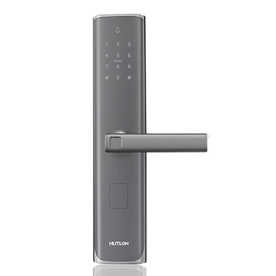 Home smart Digital door lock wifi lock fingerprint handle with Anti-peep smart code lock
