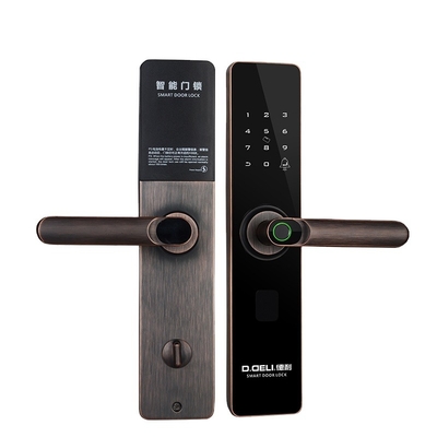 Home Security KJ013H17 High Security Biometric Fingerprint Door Lock Smart TTLock APP Remote Control Anti-theft Smart Door Lock