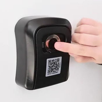 Outdoor Anti-theft Key Box Easy Sports Car Storage Wall Hanging Lock Combination Key Box Installation Anti-theft