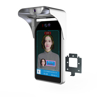 Smart Temperature Measurement Face Recognition Biometric Dynamic Camera Lock Door Acess Control With Thermal Scanner