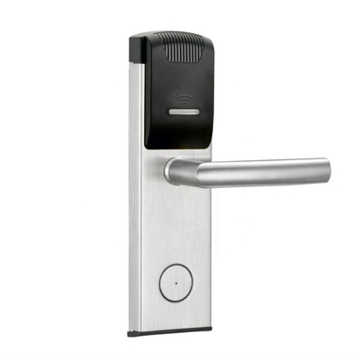 Smart key card cerradura del hotel M1 RFID hotel room wooden door lock with management system software