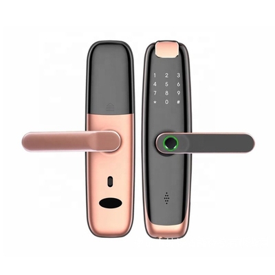 Cheapest Smart Electronic Fingerprint Touch Screen Digital Smart Door Lock For Home Security HF-X15 HF-X15
