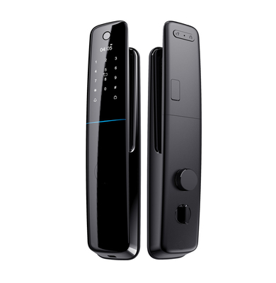 Zinc Alloy Biometric Digital Fingerprint Scanner Keyless Electronic Smart Door Lock For Front Door